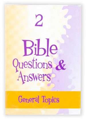 Preguntas y respuestas Biblicas - Nº 2 [JUEGO] TEMA: TEMAS GENERALES
