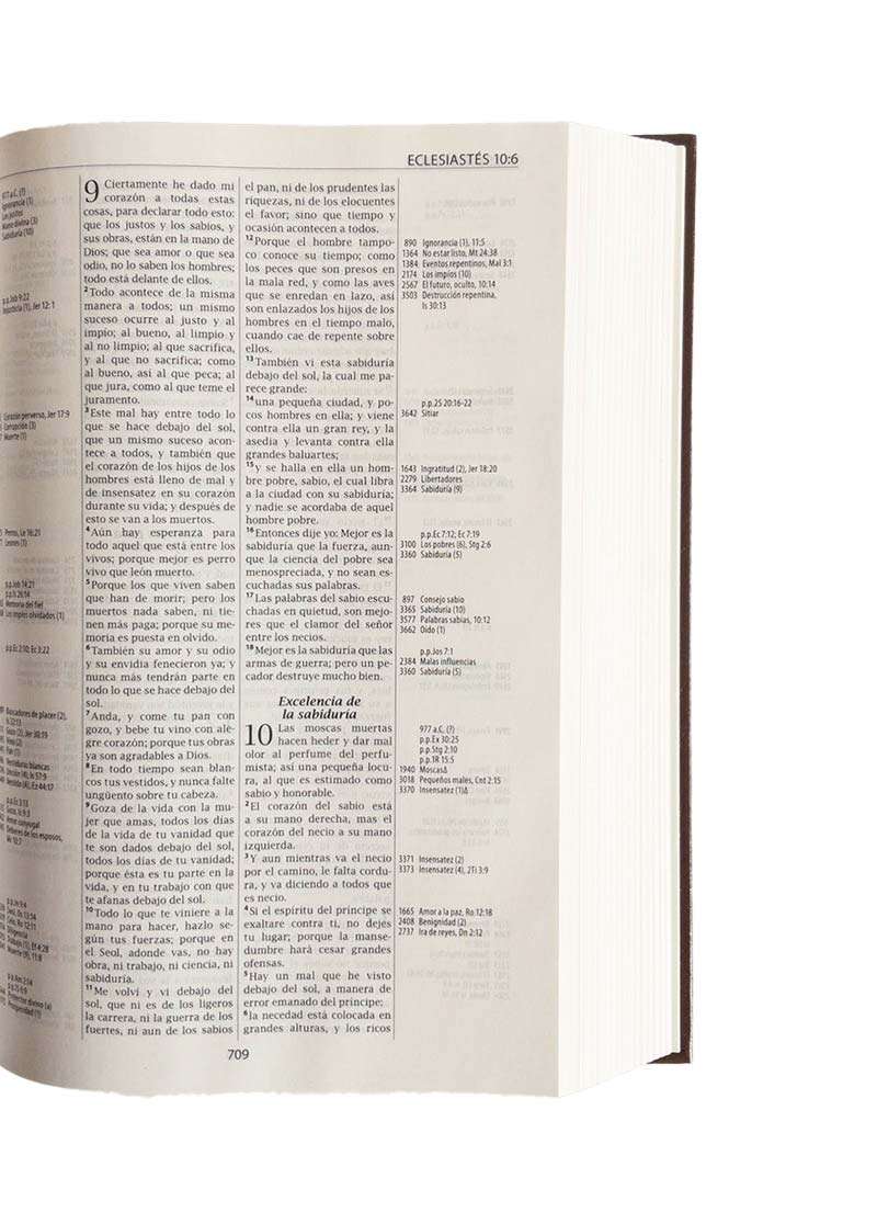 Biblia de Referencia Thompson Tapa dura - Imagen 3