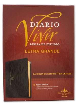 Biblia de Estudio Diario Vivir Letra Grande sin Indice