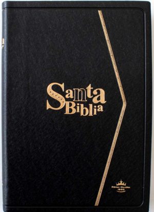 Biblia tapa vinil / negro