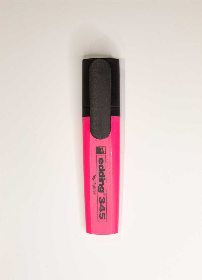 Destacador Rosado