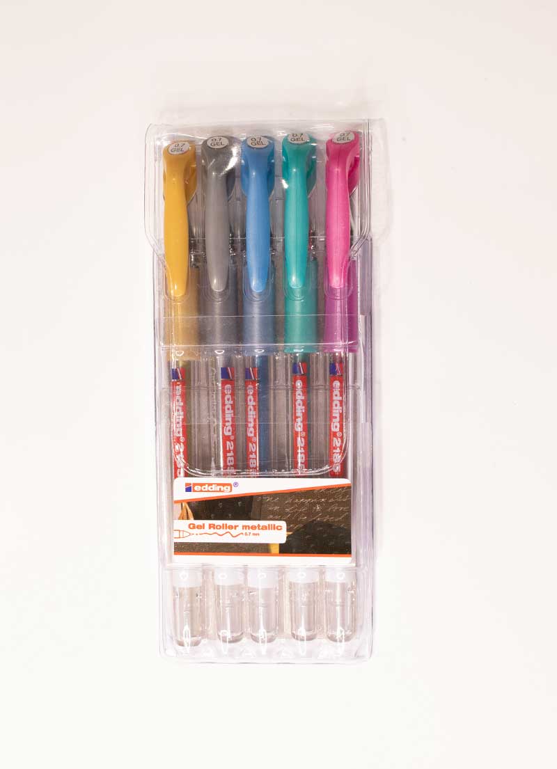 Set Gel Roller Metallic