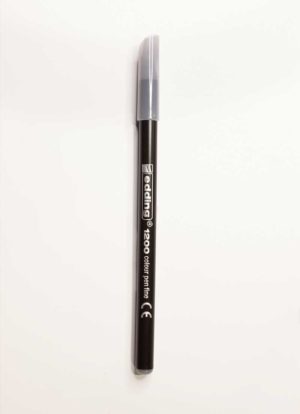 Marcador de Fibra Gris Claro e-1200