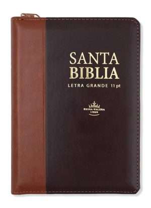 Biblia Letra grande 11pt Marron duo