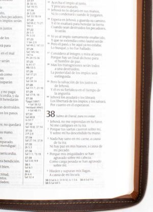 Biblia Edicion Zíper con Referencia Letra Grande