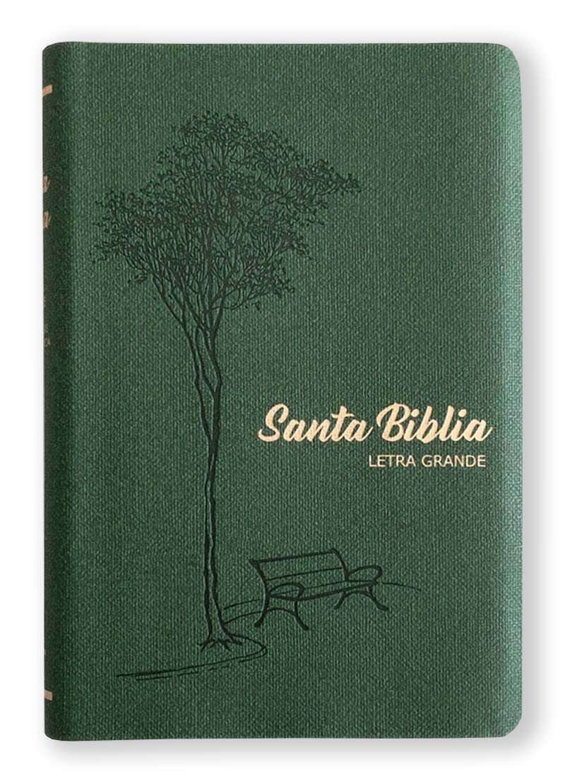 Biblia de la predicación para mujer 10 puntos con índice verde