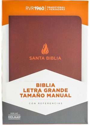 Biblia Letra Grande Tamano Manual marron