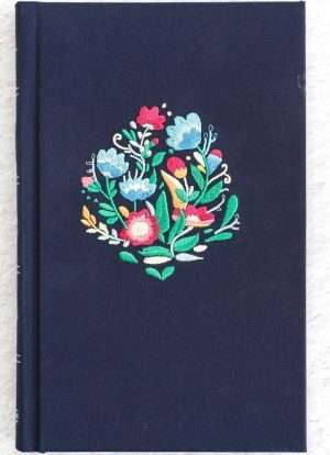Biblia Ultrafina Bordado / Azul