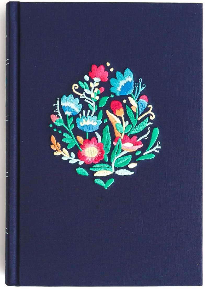 Biblia Letra Gigante Bordado Indice / Azul - Imagen 2