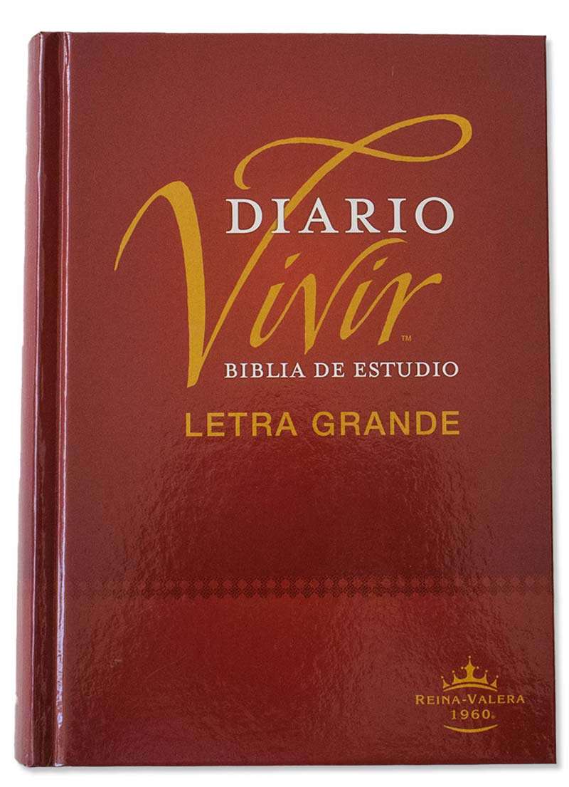 Biblia de Estudio Diario Vivir Letra Grande Tapa Dura - Imagen 2