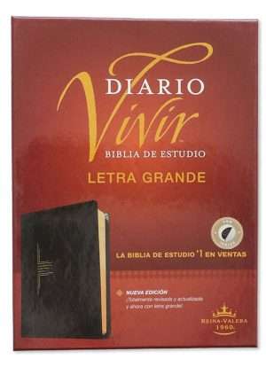 Biblia de Estudio Diario Vivir Letra Grande con Indice