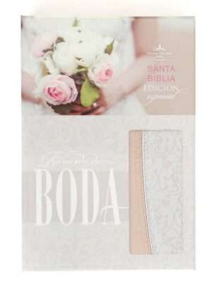 Biblia Recuerdo de Bodas / Rosa Palo