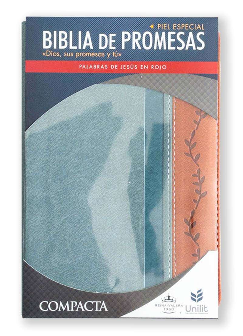 Biblia de Promesas Reina Valera 1960 Letra Grande con Índice y Cierre, Lavanda