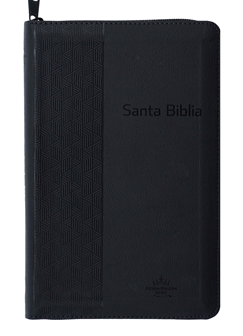 Biblia Tamaño Personal Letra Grande Negro - Imagen 2