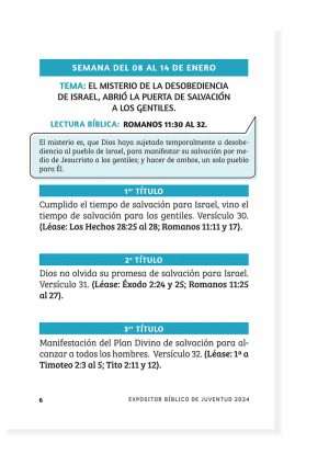 Expositor Bíblico Ampliado de Juventud 2024