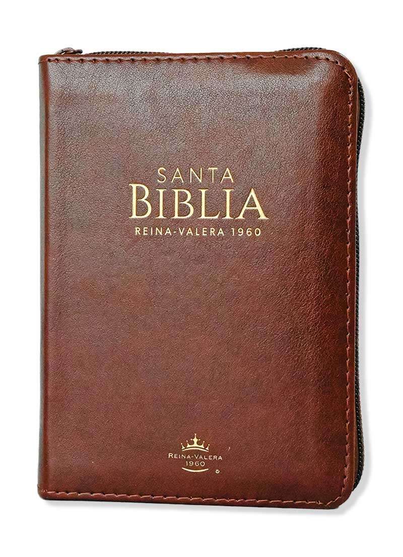 Biblia Tamaño Compacta Cafe