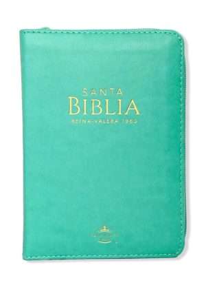 Biblia Tamaño Compacta Turquesa