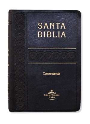 Biblia Tamaño Bolsillo Letra Chica Vinil Negro