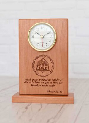 Reloj madera IEP grande