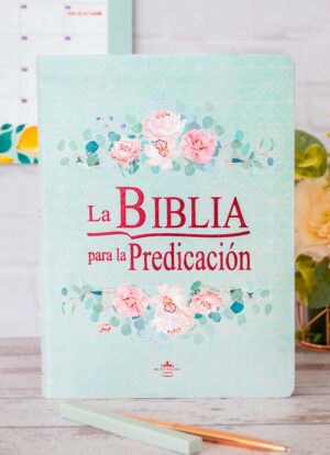 Biblia de la Predicación para Mujer Flores