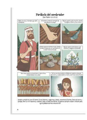 Libro de Las Parábolas Para Colorear
