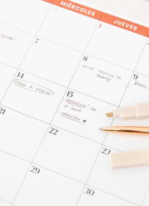 Calendario Planner de Escritorio 2026