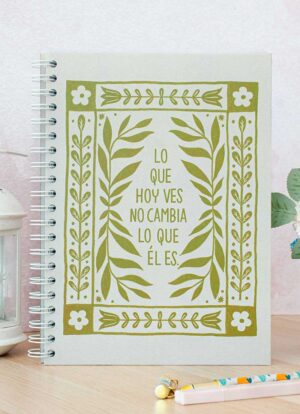 Cuaderno Grande - Él es