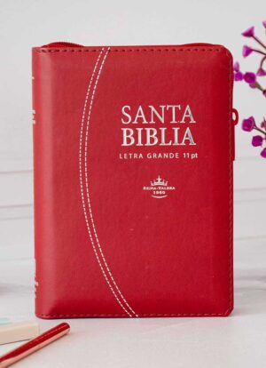 Biblia Letra Grande 11 puntos Roja