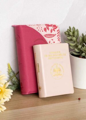 Pack Himnario Palo Rosa + Biblia Compacta Fucsi Hojitas