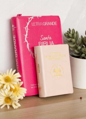 Pack Himnario Palo Rosa + Biblia Fucsia