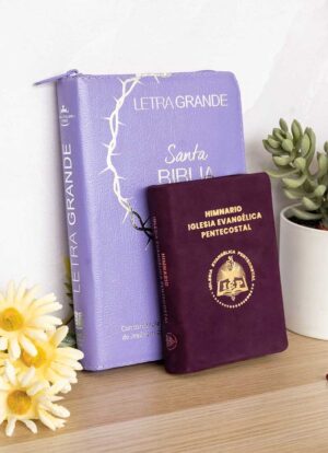 Pack Himnario Morado + Biblia Lila