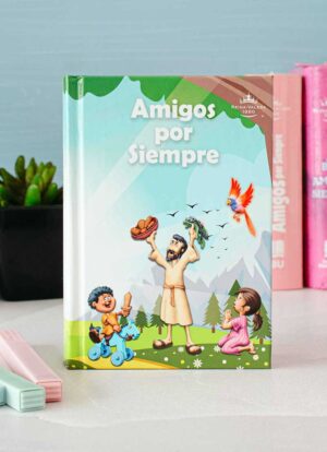 Biblia Amigos por Siempre Tapa dura Celeste