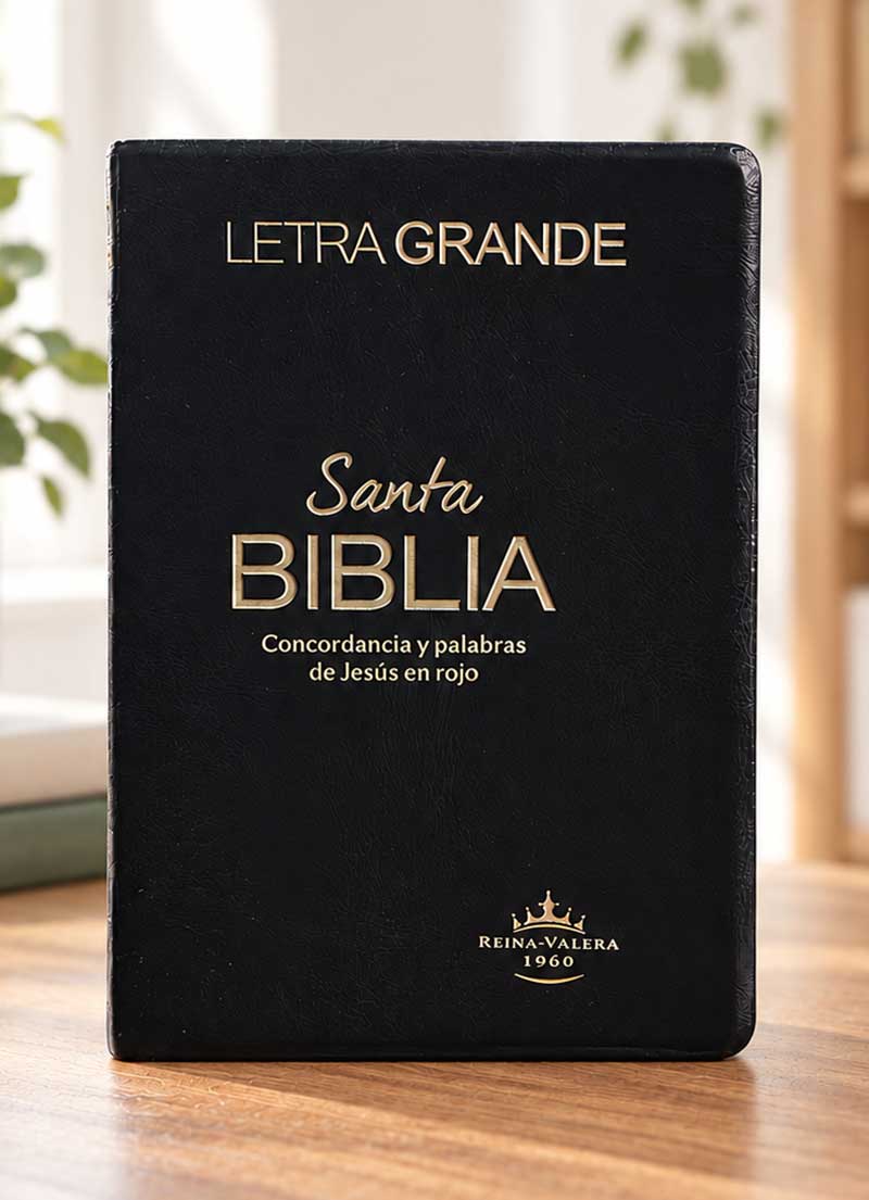 Biblia Manual Letra Grande Negra