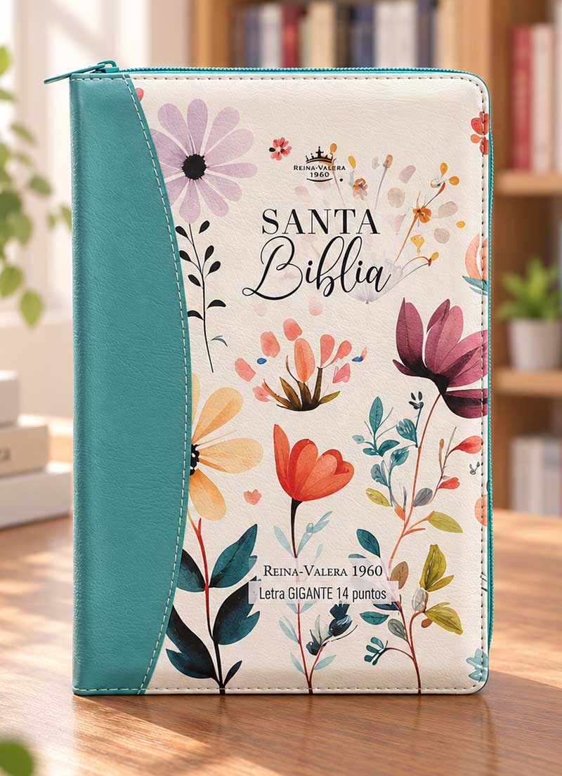 Biblia Tamaño Manual Letra Gigante – Colección Jardín – Calipso