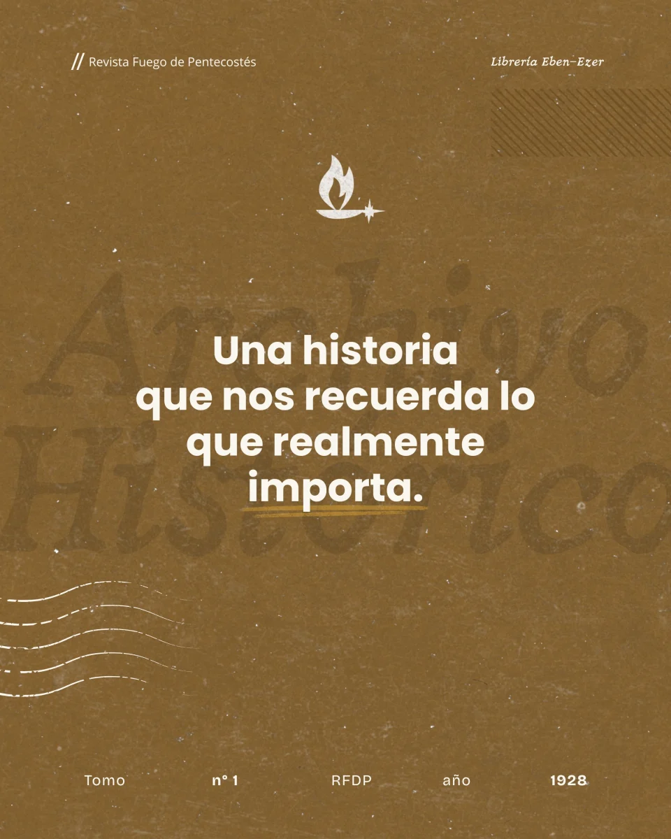 Una historia publicada en la Revista Fuego de Pentecostés (RFDP) de 1928 que, a pesar de los años, sigue dejando una profunda reflexión.

A veces pensamos que siempre habrá otra op