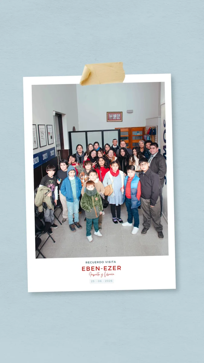 ✨ Agradecemos la visita de los hermanos de la Clase Bíblica Visualizada de San José de Maipo, quienes conocieron nuestra imprenta, el trabajo que realizamos y compartieron con noso